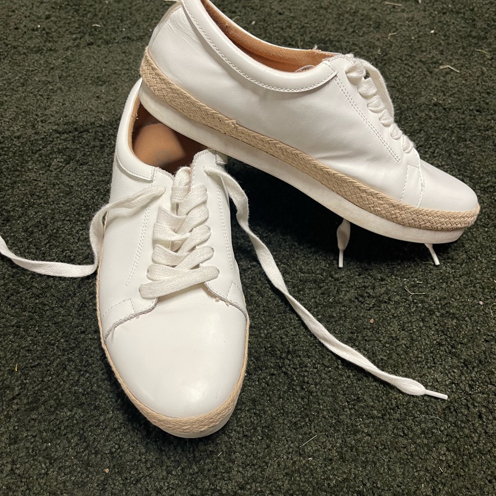 Leather Espadrille Sneakers by Carlos